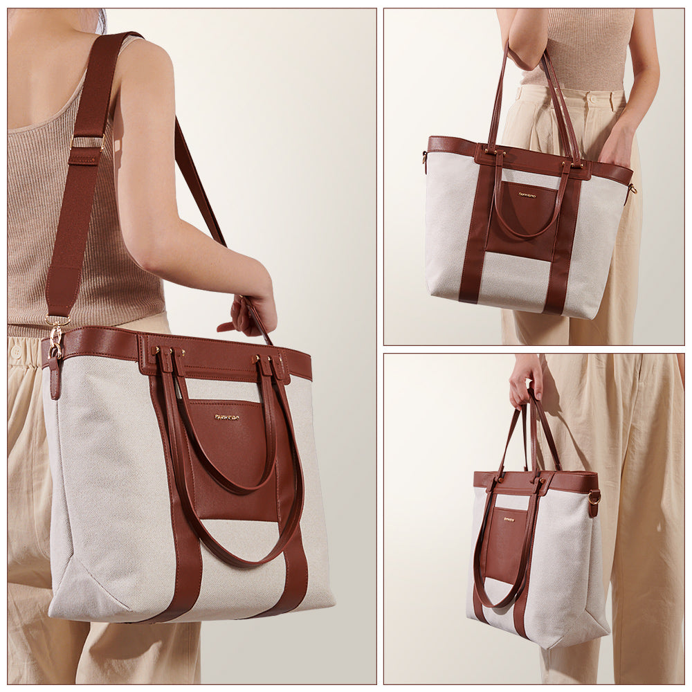 Canvas Tote Diaper Bag